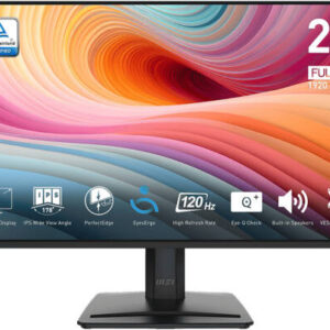 MSI PRO MP251 E2 Business Productivity Monitor – 24.5" Full HD 120Hz IPS Display | 9S6-3PD2CM-015