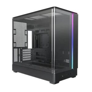 Montech KING 15 PRO Black – Micro-ATX Dual-Chamber PC Case