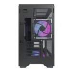 Montech KING 15 PRO Black – Micro-ATX Dual-Chamber PC Case image-2