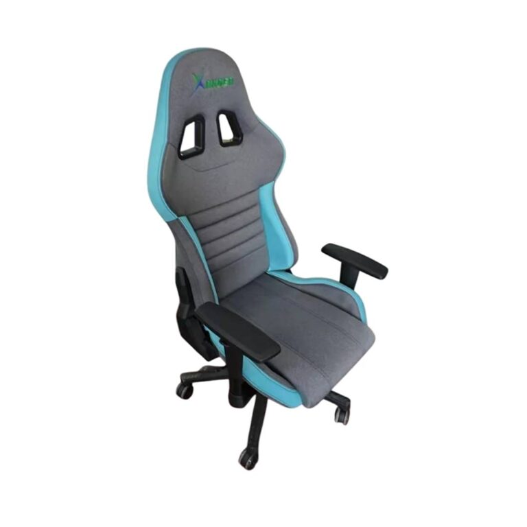 XANDER X-MAX (Black & Blue, 2D Armrests, Butterfly Mechanism, Class 4 Gas Lift, Headrest & Lumbar Pillow) | XTX0764 Image-1