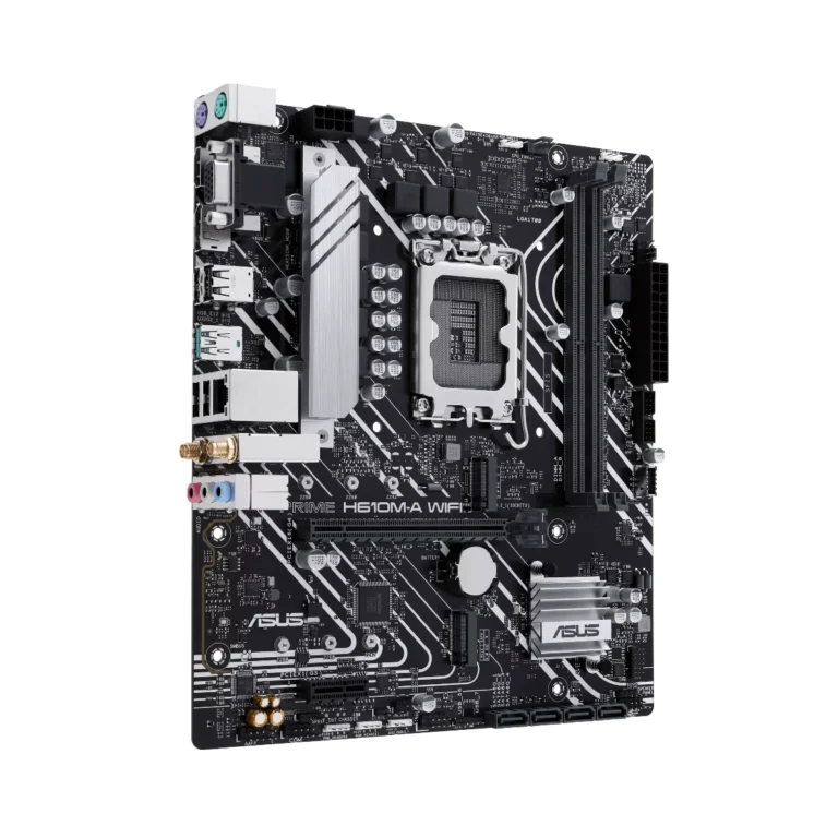 ASUS PRIME H610M-A WIFI DDR5 LGA 1700 Micro-ATX Motherboard image-2