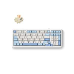MCHOSE HW-K99V3-2 SKY BLUE ICY CREAMSIDE SWITCH MECHANICAL KEYBOARD