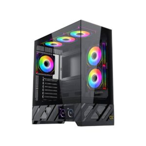 Xigmatek Alphard Pro PWM 6 Inch LCD Tower ARGB ATX Gaming Case