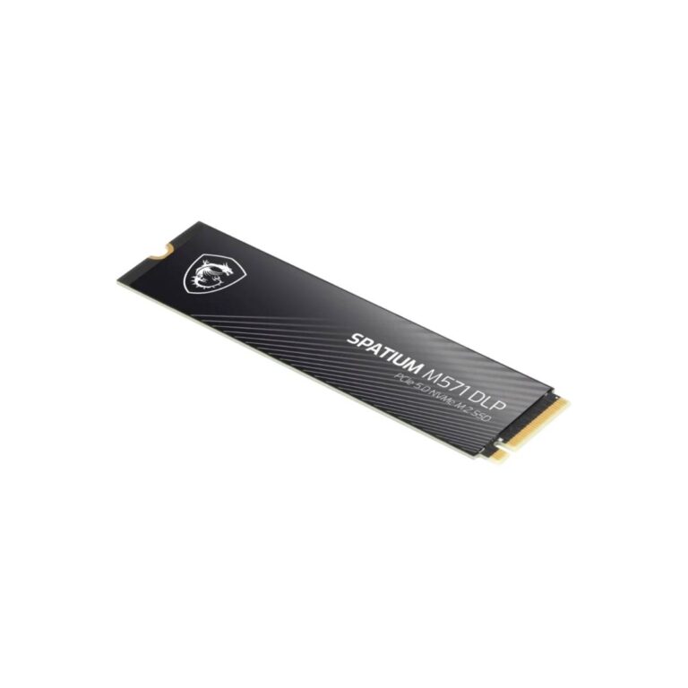 MSI SPATIUM M571 DLP 4TB PCIe 5.0 NVMe M.2 SSD - black image-2