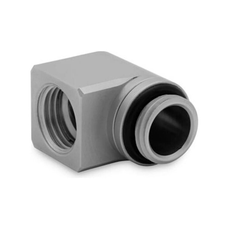 EKWB EK-Quantum Torque Micro Rotary 90° - Satin Titanium Fitting image-2