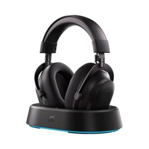 MCHOSE HW-V9-14 STEEL BLACK TURBO WIRELESS GAMING HEADSET