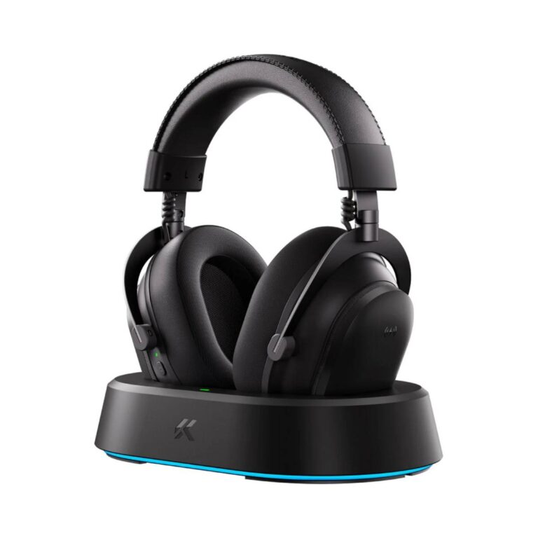 MCHOSE HW-V9-14 STEEL BLACK TURBO WIRELESS GAMING HEADSET