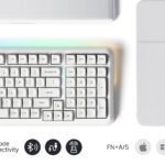 MCHOSE HW-K99V3-7 BLACK GOLD ICY CREAMSICLE SWITCH MECHANICAL KEYBOARD Image-3