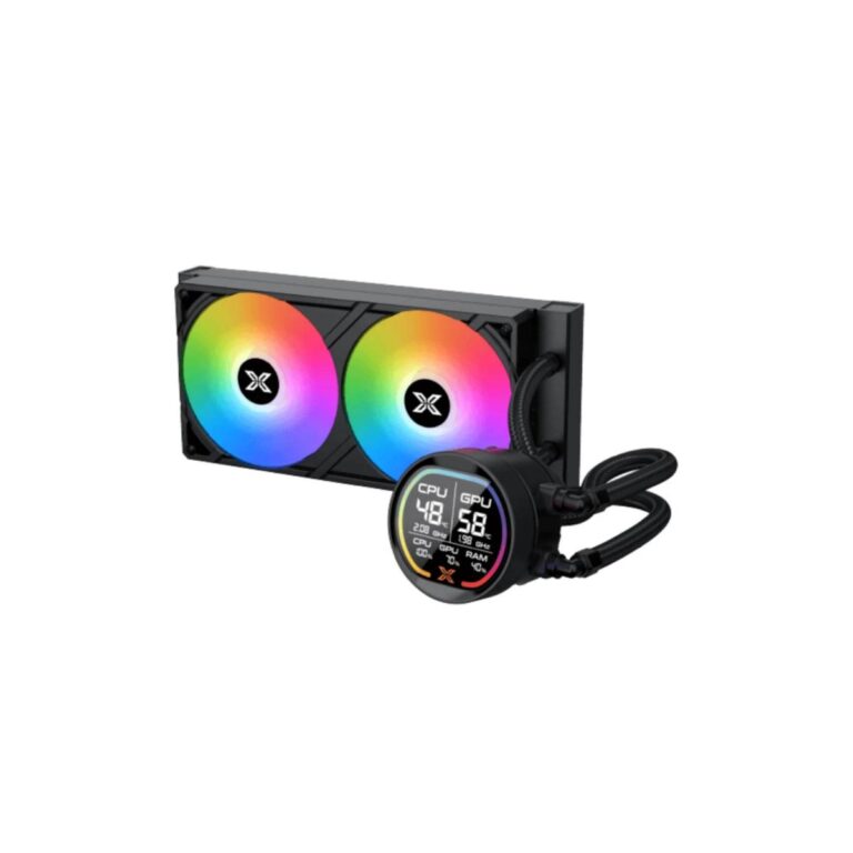 XIGMATEK LK Pro 240 Digital PWM ARGB Liquid CPU Cooler - Black image-1