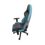 XANDER X-MAX (Black & Blue, 2D Armrests, Butterfly Mechanism, Class 4 Gas Lift, Headrest & Lumbar Pillow) | XTX0764 Image-3