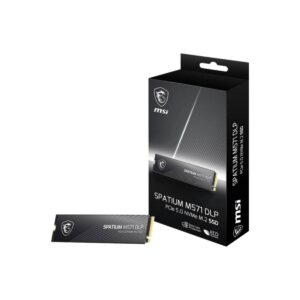 MSI SPATIUM M571 DLP 2TB PCIe 5.0 NVMe M.2 SSD - Black
