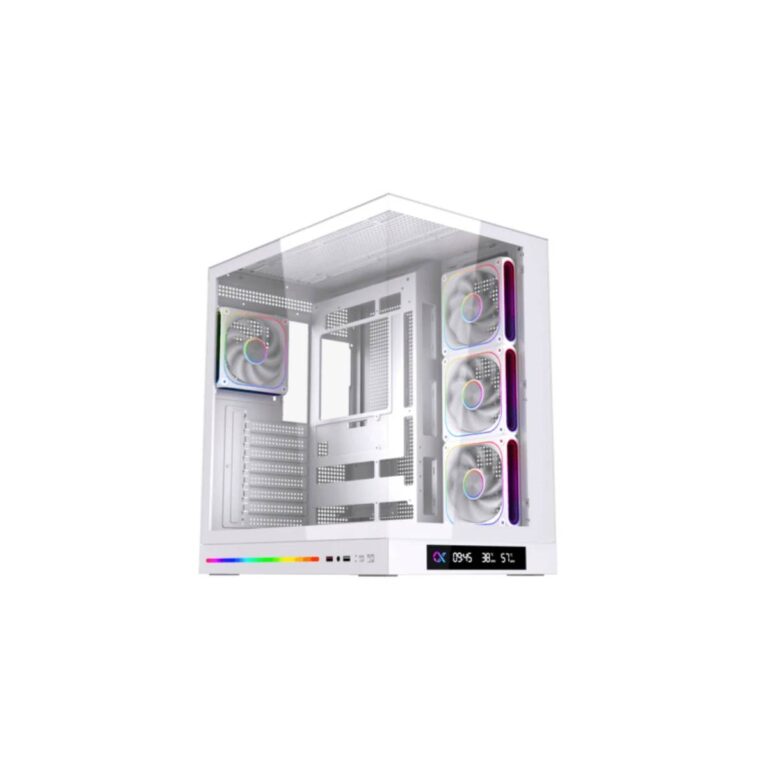 Xigmatek Cloud DGT Tempered Glass E-ATX Case - Arctic