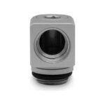 EKWB EK-Quantum Torque Micro Rotary 90° - Satin Titanium Fitting image-1