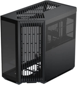 APNX V1 V1-BK-v1 ATX Mid Tower Glass Edition Computer Case,
