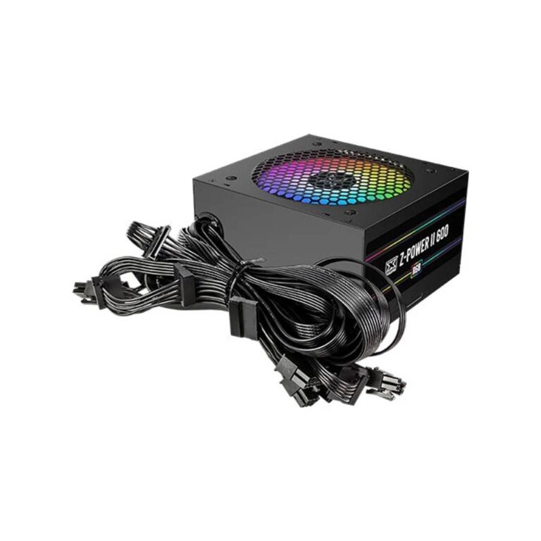 XIGMATEK Z-POWER II RGB 600W Power Supply - Black - EN42812 - Image 2