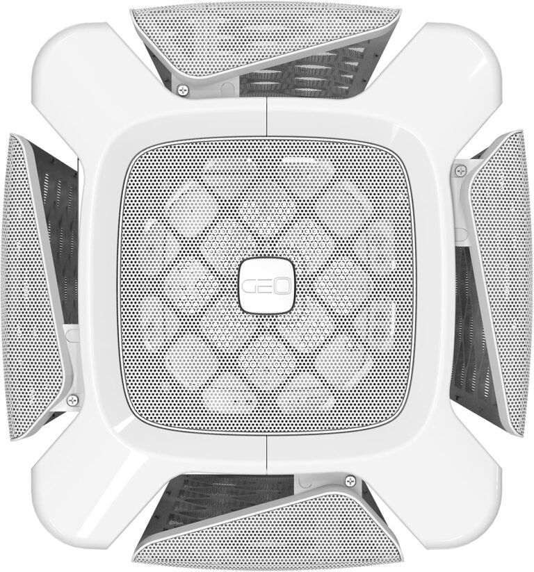 GEOMETRIC FUTURE M2 THE ARK CASE MESH WHITE GEO-M2-MW Image-4