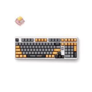 MCHOSE HW-UT98-4 MCHOSE UT98 Retro Therapy Silent Peach V3 Switch