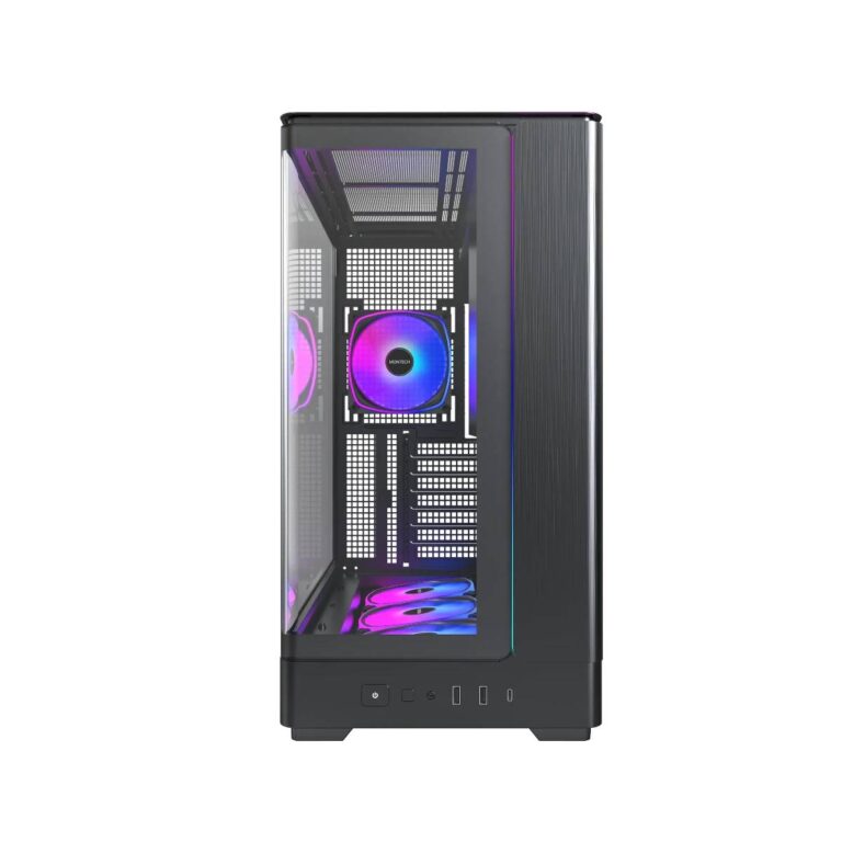 Montech KING 45 PRO Mid Tower Tempered Glass ARGB ATX Gaming Case image-1