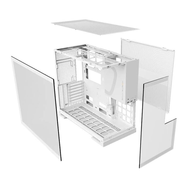 GEOMETRIC FUTURE M5 MID TOWER WHITE CASE GEO-M5F-W Image-5