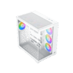 XIGMATEK Aqua V Air Arctic White ATX Mid-Tower Case image-2