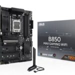 ASUS B850 MAX Gaming WiFi AMD Ryzen AM5 Motherboard