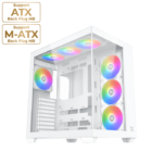 XIGMATEK Aqua V Air Arctic White ATX Mid-Tower Case