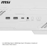 MSI PANO 130R PZ White Mid-Tower Gaming Case image-3