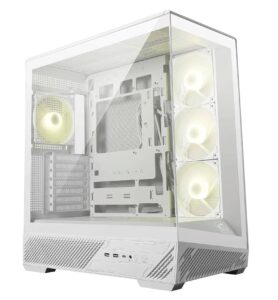 MSI PANO 130R PZ White Mid-Tower Gaming Case