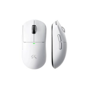 MCHOSE MC-A5V3-2 WHITE TTC GOLD WHEEL ENCODER WIRELESS MOUSE