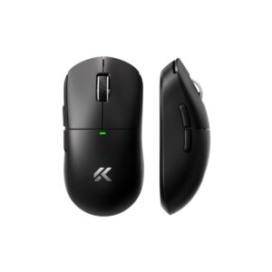 MCHOSE MC-A5V3-4 BLACK TTC GOLD WHEEL ENCODER WIRELESS MOUSE