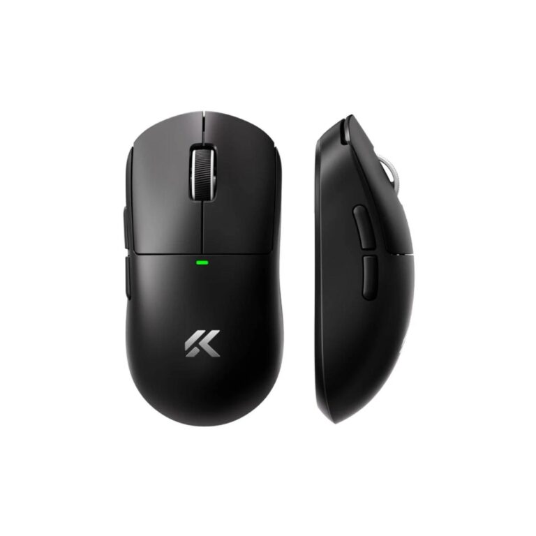 MCHOSE MC-A5V3-4 BLACK TTC GOLD WHEEL ENCODER WIRELESS MOUSE