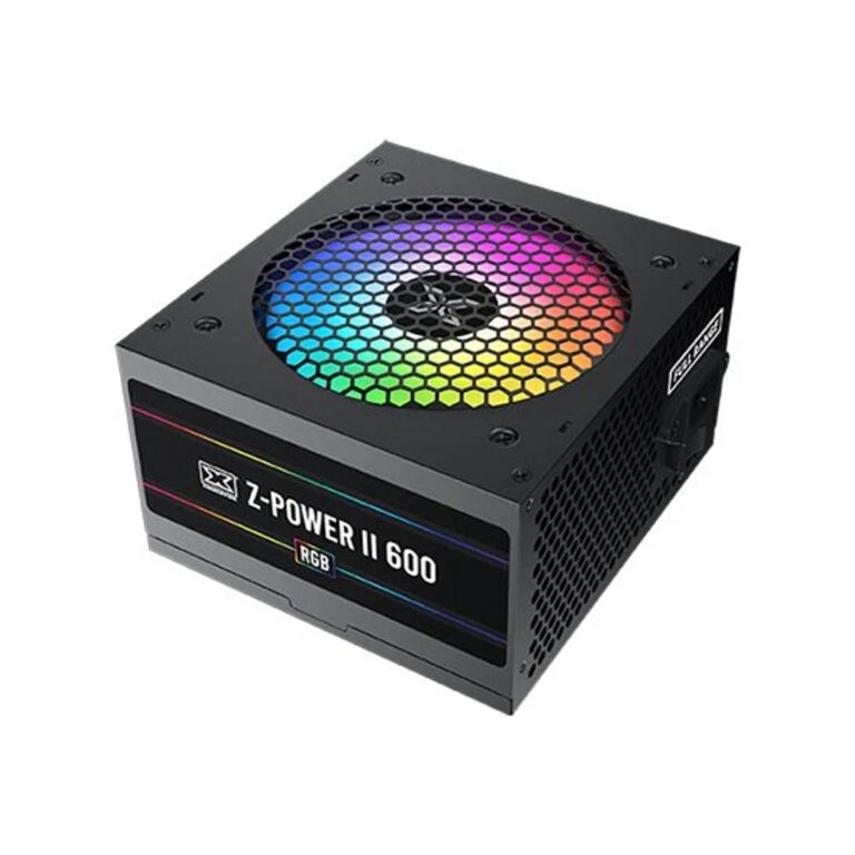 XIGMATEK Z-POWER II RGB 600W Power Supply - Black - EN42812