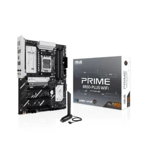 ASUS PRIME B850-PLUS WIFI AM5 DDR5 PCIe 5.0 ATX Motherboard – 90MB1L80-M0EAY0