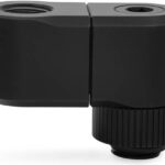 EKWB EK-Quantum Torque Double Rotary Offset 28mm Offset Adapter Fitting With Two Separate Joints