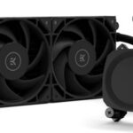 EKWB EK-Nucleus AIO CR240 Dark Liquid CPU Cooler, 240mm Radiator