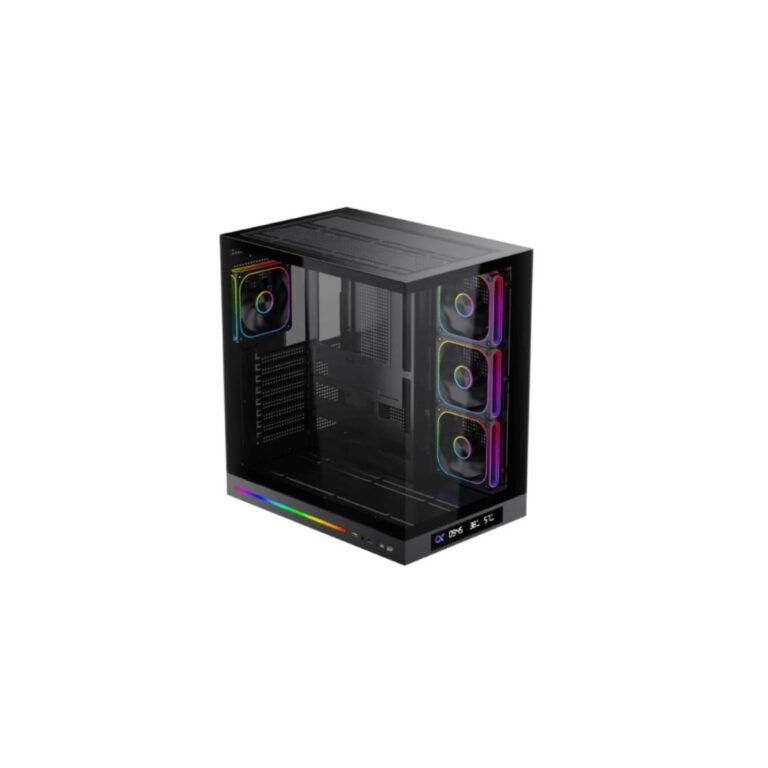 Xigmatek Cloud DGT Tempered Glass E-ATX Case - Black image-1