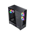 Xigmatek Alphard Pro PWM 6 Inch LCD Tower ARGB ATX Gaming Case image-1