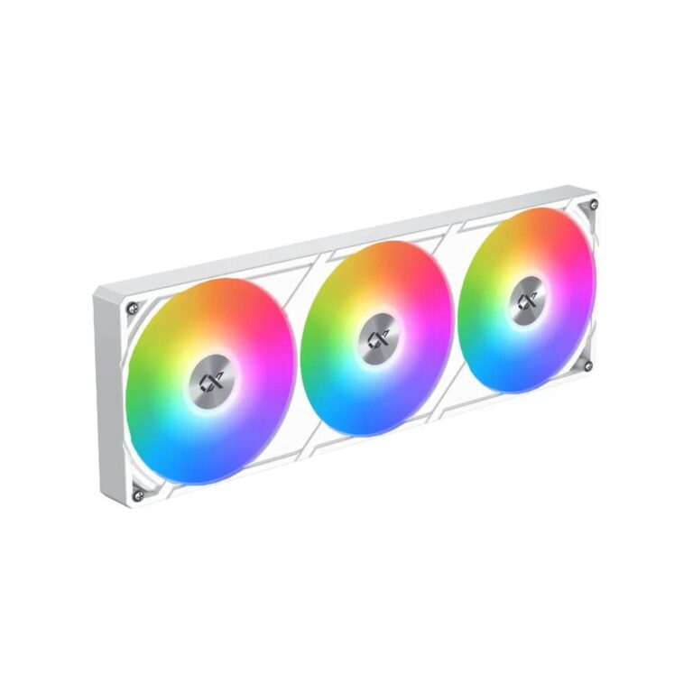 XIGMATEK Connect Ultra 360 ARGB AIO CPU Liquid Cooler - White - EN48388 - Image 2
