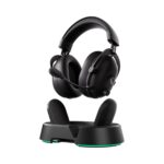 MCHOSE HW-V9-14 STEEL BLACK TURBO WIRELESS GAMING HEADSET Image-1