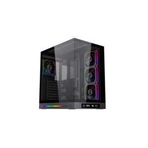 Xigmatek Cloud DGT Tempered Glass E-ATX Case - Black