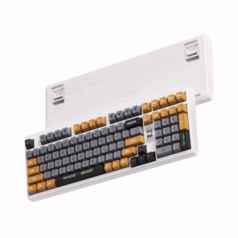 MCHOSE HW-UT98-4 MCHOSE UT98 Retro Therapy Silent Peach V3 Switch Image-2