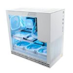 GEOMETRIC FUTURE M4 KING ARTHUR MID TOWER CASE WHITE GEO-M4-KAW Image-4