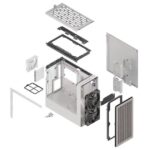 HAVN BF 360 Flow White Mid-Tower Computer Case image-4